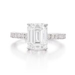 Diamond Ring | 3.02克拉 長方形 D色鑽石 戒指