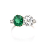 Emerald and diamond ring | 祖母綠配鑽石戒指