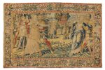 A Flemish Classical Tapestry, from the Story of the Romans and the Sabines, Brussels, probably from workshop of Joost van Herzeele, after Nicolas van Orley, 16th century