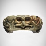 Veracruz Stone Yoke of an Owl, Late Classic, circa AD 550 - 950