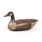 Carved and Painted Wooden Canada Goose Decoy, Lloyd Parker, Parkertown, New Jersey, Circa 1900