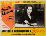 YOUTH AFLAME (1944) LOBBY CARD, US