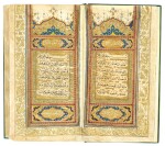 An illuminated Qur'an, copied by Muhammad Rafi' ibn Fathallah, Persia, Safavid, dated 1098 AH/1686-87 AD