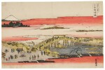 Utagawa Toyohiro (1773-1828) Haze on a Clear Day at Nihonbashi Bridge (Nihonbashi seiran), Edo period, 19th century
