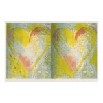 JIM DINE | TWO HEARTS FOR BEST BUDDIES (CARPENTER 96)