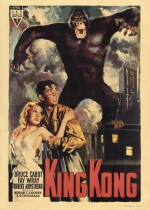 KING KONG (1933) POSTER, ITALIAN 