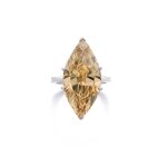 Fancy Brown-Yellow diamond ring