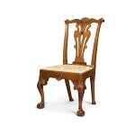 The George Washington Chippendale Carved Cherrywood Side Chair, Philadelphia, Pennsylvania, Circa 1775