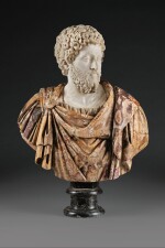 ITALIAN, 17TH CENTURY, AFTER THE ANTIQUE | BUST OF EMPEROR COMMODUS (161-192 C.E.)