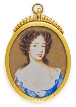 Portrait of Maria of Modena, Queen of England (1658-1718), circa 1685