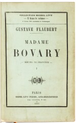 Madame Bovary. 1857. Édition originale, enrichie de gravures par Boilvin et aquarelles de Coindre