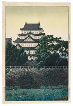 Kawase Hasui (1883-1957) Nagoya Castle (Nagoya-jo), Showa period, 20th century