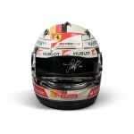 Sebastian Vettel 2015 Monaco Grand Prix Qualifying Worn & Signed Helmet