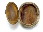 SOUTHERN GERMAN, PROBABLY AUGSBURG, 17TH CENTURY | TRINKET BOX WITH DOUBLE INTAGLIO