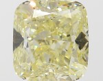A 1.02 Carat Fancy Yellow Cushion-Cut Diamond, SI1 Clarity