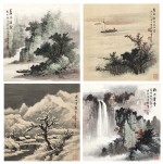  Huang Junbi 黃君璧 | Landscape of Four Seasons 四季山水