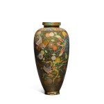 A cloisonné enamel vase | Attributed to Takahara Komajiro | Meiji period, late 19th century,
