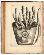 Richard Bradley | The History of Succulent Plants, 1739, 5 parts in one volume, 4to, calf