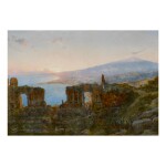 WILLIAM STANLEY HASELTINE | MT. ETNA FROM TAORMINA