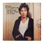 Bruce Springsteen & E Street Band |  A signed copy of "Darkness on the Edge of Town" 