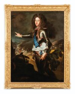 STUDIO OF HYACINTHE RIGAUD | PORTRAIT OF LOUIS DE BOURBON, DUKE OF BURGUNDY (1682-1712)