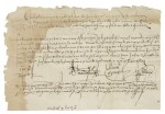 (CORTÉS, HERNÁN) | Document signed by Vasco de Quiroga, and the other members of the Segunda Audiencia, regarding the settlement of a lawsuit filed by Cortés, Mexico, 9 April 1532
