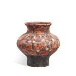 A painted pottery jar, Bronze Age, 1st millennium BC 青銅器時代 彩繪陶罐