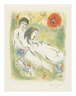 MARC CHAGALL | IN THE LAND OF THE GODS: PLATE V (M. 533; SEE C. BKS. 72)