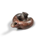 Vase en forme de serpent, Colima, Mexique, Protoclassique, 100 AV. J.-C.-250 AP. J.-C. | Colima snake vessel, Mexico, Protoclassic, 100 BC-AD 250 