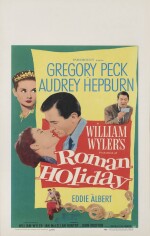 Roman Holiday (1953) poster, US
