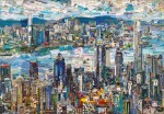 Vik Muniz 維克 · 穆尼斯 | Hong Kong Postcard (Postcards From Nowhere) 香港明信片（來自烏有之地的明信片）