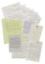 LEE, HARPER | A fine group of letters to Claudia Durst Johnson and other manuscript material