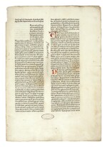 BIBLE IN LATIN | Bible, Latin. Nuremberg: Anton Koberger, 16 November 1475