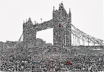 Tower Bridge Doodled | 塗鴉倫敦橋