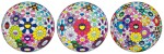 i. Awakening/ ii.Flowerball: Open Your Hands Wide/ iii. Flowerball Multicolour (Three Works) | I. 覺醒/ II. 花球：張開雙手/ III. 多色花球 (三幅作品)