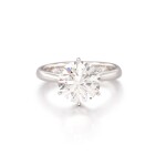 Diamond Ring | 3.03克拉 圓形 F色 鑽石 戒指