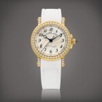 Marine, Reference 8818 | A yellow gold and diamond-set wristwatch with mother-of-pearl dial, Circa 2015 | 寶璣 | Marine 型號8818 | 黃金鑲鑽石腕錶，備珠母貝錶盤，約2015年製