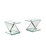 Pair of Zed tables, Man Machine collection, 2014 | 