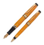 AURORA | A LIMITED EDITION SET OF TWO WRITING INSTRUMENTS, INCLUDING ONE FOUNTAIN PEN AND ONE BALLPOINT PEN, CIRCA 1996
