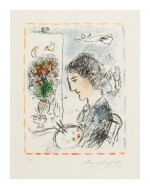 MARC CHAGALL | THE FLOWERING EASEL (M. 1039)