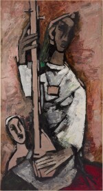Untitled (Woman with Instrument)