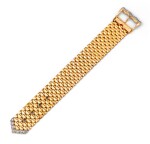 Gold and diamond bracelet [Bracelet or et diamants], 1950s [vers 1950]