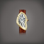 Crash A yellow gold wristwatch Made by Cartier London in 1989 | 卡地亞 | Crash 黃金腕錶，1989年由倫敦卡地亞製造