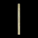 An inscribed jade cylindrical tube, Han dynasty or later | 漢或以後 玉管