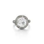 Diamond Ring | 5.05克拉 圓形 D色鑽石戒指