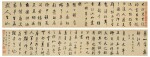 Dong Qichang 董其昌 | Calligraphy in Four Styles 真行草書法卷