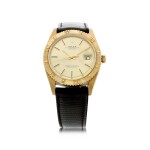 REFERENCE 1625 DATEUST 'THUNDERBIRD' A YELLOW GOLD AUTOMATIC WRISTWATCH WITH DATE, CIRCA 1974