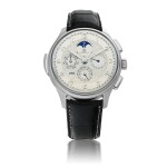 IWC | PORTUGIESER GRANDE COMPLICATION, REF 3774, LIMITED EDITION PLATINUM MINUTE REPEATING PERPETUAL CALENDAR CHRONOGRAPH WRISTWATCH WITH MOON PHASES AND YEAR INDICATION CIRCA 2013
