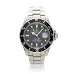Reference 16800 Submariner, A stainless steel automatic wristwatch with date and bracelet, Circa 1983