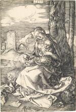 ALBRECHT DÜRER  |  VIRGIN AND CHILD WITH THE PEAR (B. 41; M., HOLL. 33) 